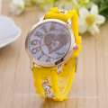 2015 new products fashion candy love heart dial silicone band watch women, vogue watches ladies